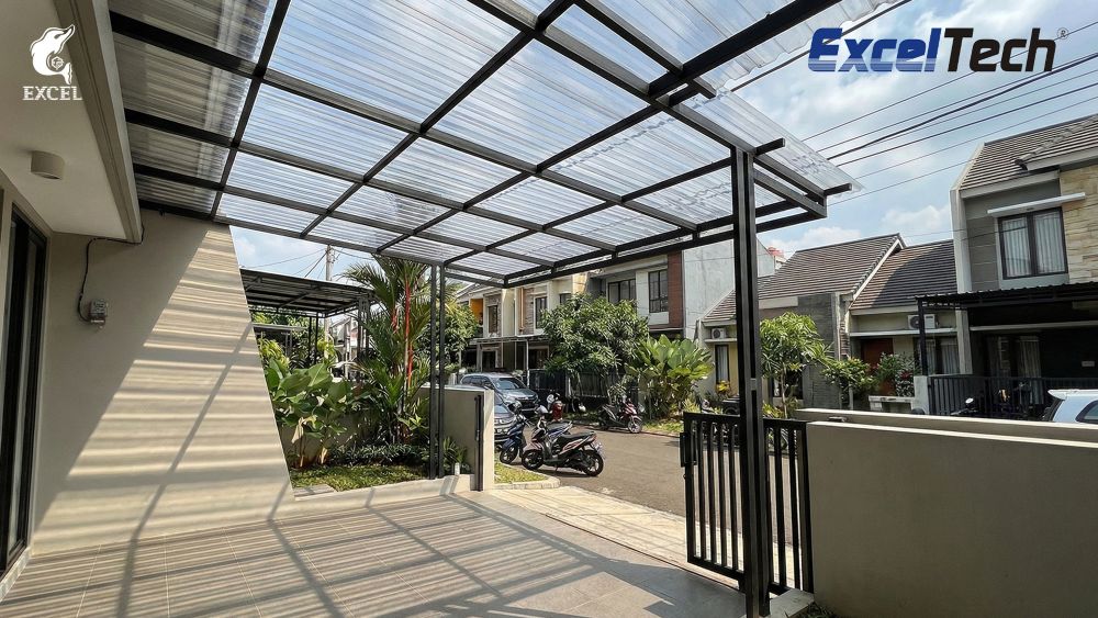 atap uPVC transparan ExcelTech